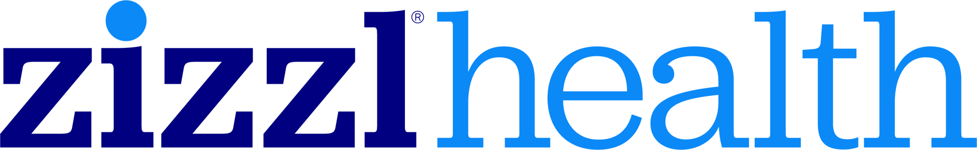 zizzlhealth Primary Color Horizontal Logo linking to website